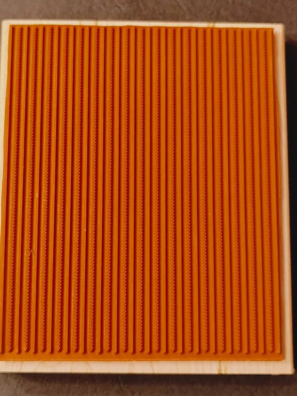 Stampin Up 2004 Simple Stripes Large Background Rubber Stamp